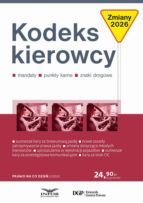 Kodeks kierowcy 2026 — okładka