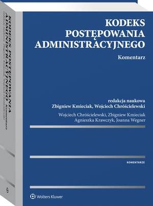 Kodeks postępowania administracyjnego. Komentarz — okładka e-booka