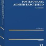Kodeks postępowania administracyjnego. Komentarz — okładka e-booka