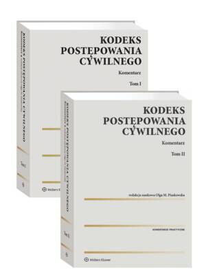 Kodeks postępowania cywilnego. Komentarz. Tom I i II — okładka e-booka