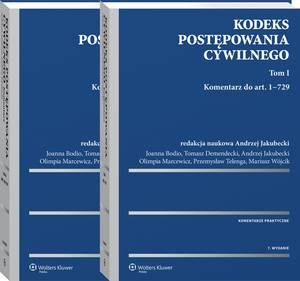 Kodeks postępowania cywilnego. Komentarz. Tom I i II — okładka e-booka