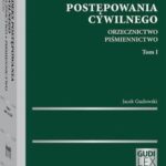 Tytuł: Kodeks postępowania cywilnego. Orzecznictwo. Piśmiennictwo. Tom I
Autor: Jacek Gudowski
Wydawnictwo: Wolters Kluwer
Formaty: PDF