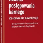 Kodeks postępowania karnego. Zestawienie nowelizacji z wprowadzeniem — okładka e-booka