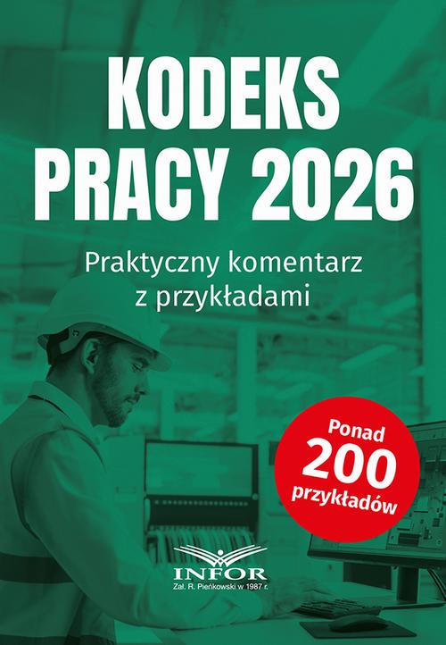 Kodeks pracy 2026 — okładka e-booka