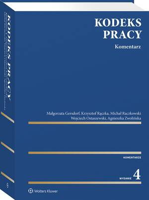 Kodeks pracy. Komentarz — okładka e-booka