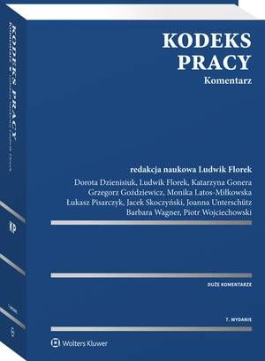 Kodeks pracy. Komentarz — okładka e-booka