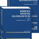 Kodeks spółek handlowych. Komentarz. Tom I i II — okładka e-booka
