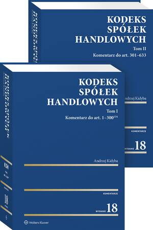 Kodeks spółek handlowych. Komentarz. Tom I i II — okładka e-booka