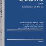 Kodeks spółek handlowych. Tom IV — okładka e-booka