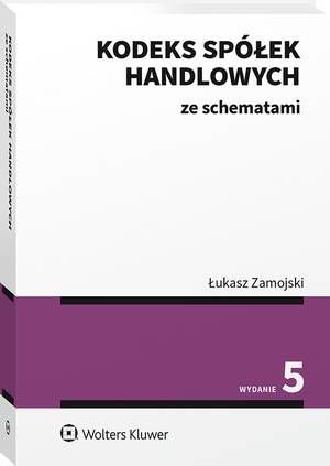 Kodeks spółek handlowych ze schematami — okładka e-booka