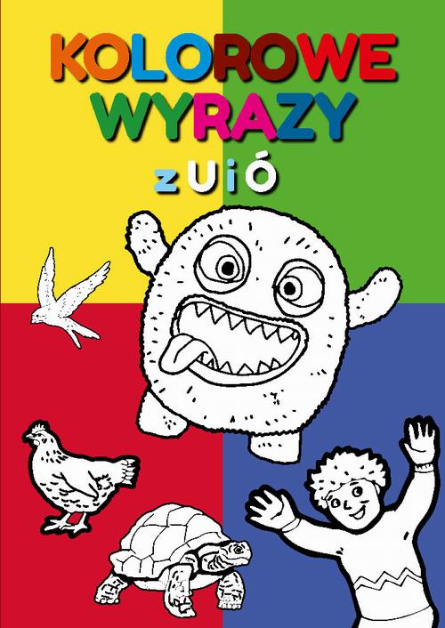 Kolorowe wyrazy z U i Ó — okładka e-booka