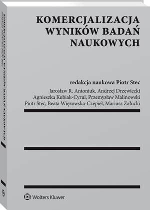 Komercjalizacja wyników badań naukowych — okładka e-booka