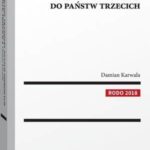 Komercyjne transfery danych osobowych do państw trzecich — okładka e-booka