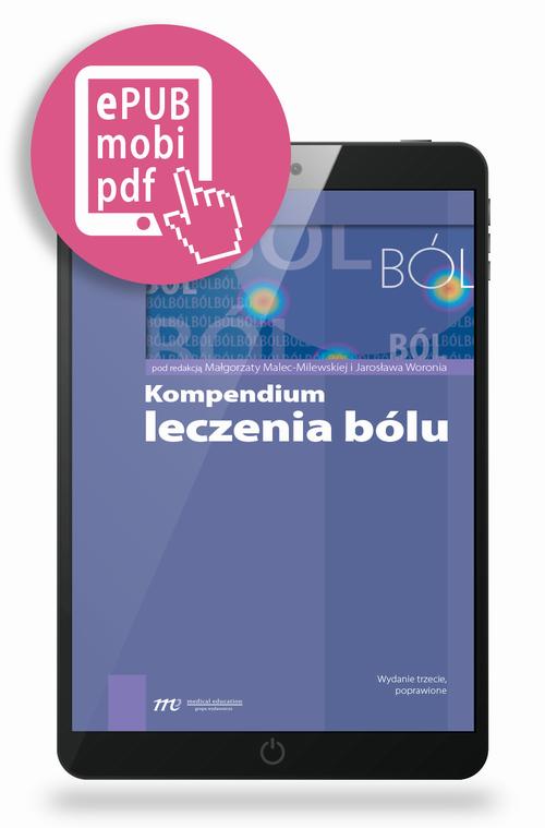 Tytuł: Kompendium leczenia bólu
Autor: Małgorzata Malec-Milewska, Jarosław Woroń
Wydawnictwo: Medical Education
Formaty: EPUB, PDF, MOBI