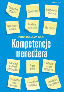 Kompetencje menedżera — okładka e-booka