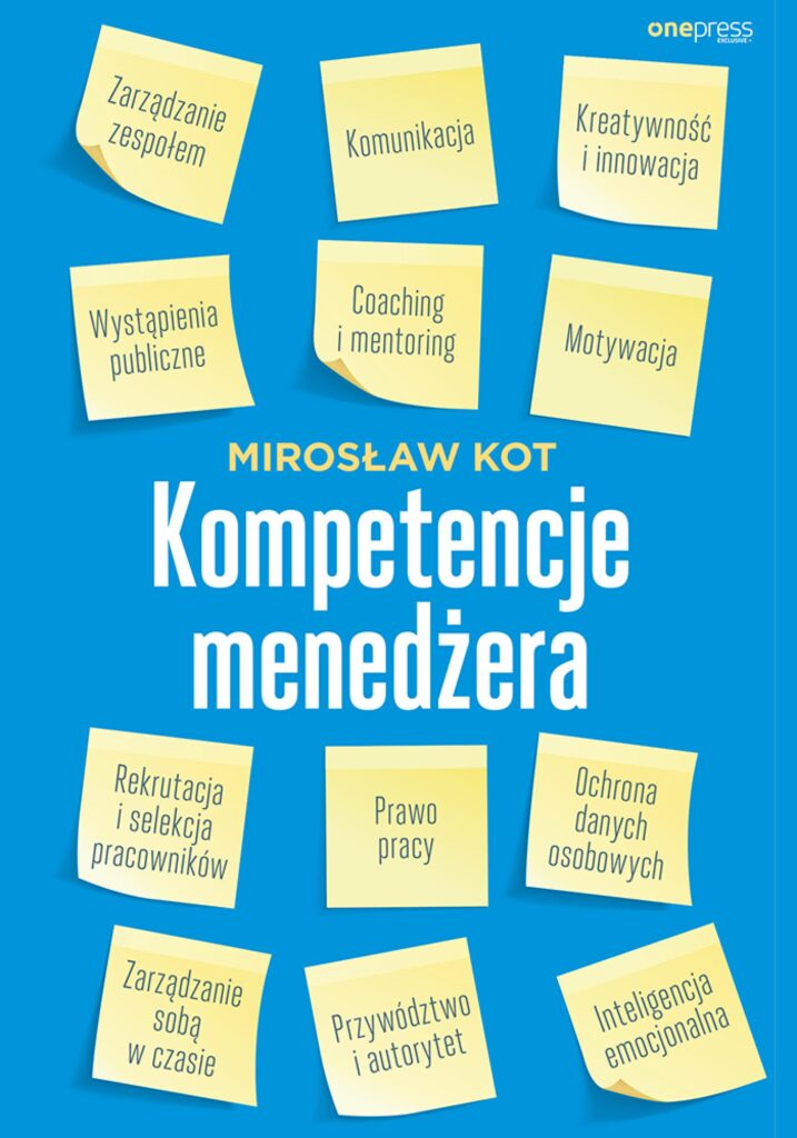 Kompetencje menedżera — okładka