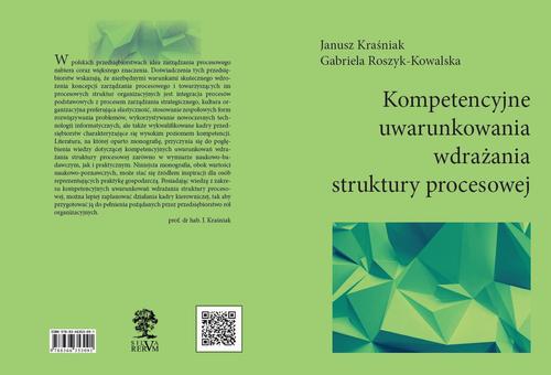 Tytuł: Kompetencyjne uwarunkowania wdrażania struktury procesowej
Autor: autor zbiorowy
Wydawnictwo: Silva Rerum
Formaty: PDF
