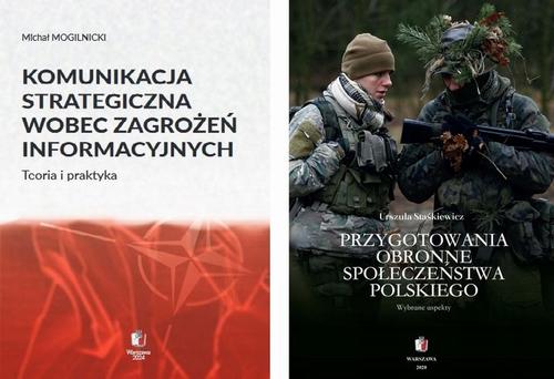 Tytuł: KOMUNIKACJA STRATEGICZNA W PRZYGOTOWANIU OBRONNYM Pakiet 2 książki
Autor: Urszula Staśkiewicz, Michał Mogilnicki
Wydawnictwo: Towarzystwo Wiedzy Obronnej
Formaty: PDF, EPUB, MOBI