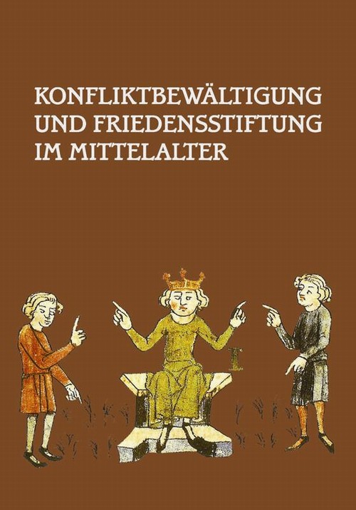 Konfliktbewältigung und Friedensstiftung im Mittelalter — okładka e-booka