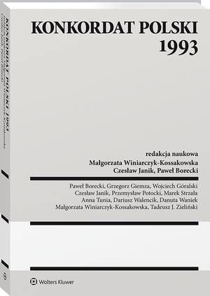 Konkordat polski 1993 — okładka e-booka