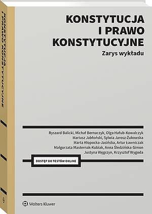 Konstytucja i prawo konstytucyjne. Zarys wykładu — okładka e-booka