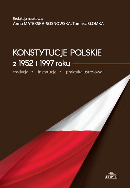 Konstytucje polskie z 1952 i 1997 roku — okładka e-booka