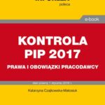 KONTROLA PIP 2017 prawa i obowiązki — okładka e-booka