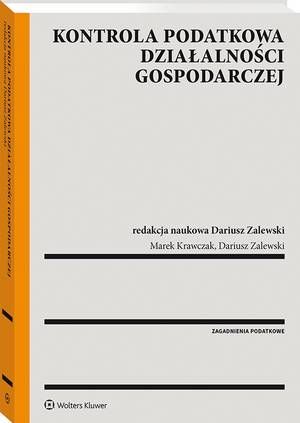 Kontrola podatkowa działalności gospodarczej — okładka e-booka