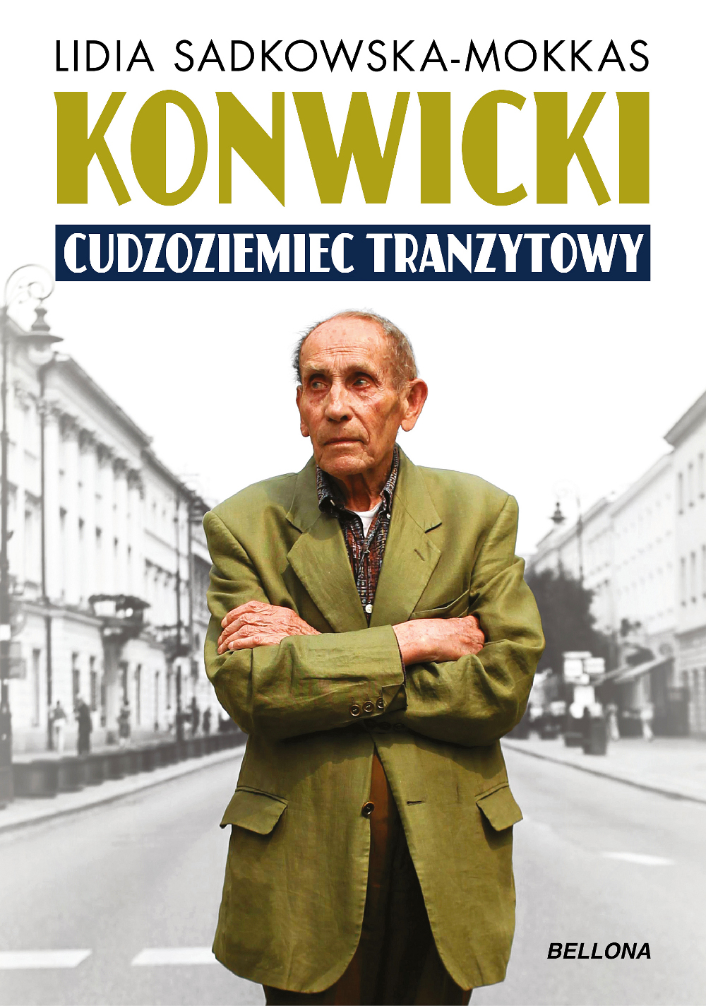 Konwicki - cudzoziemiec tranzytowy — okładka e-booka