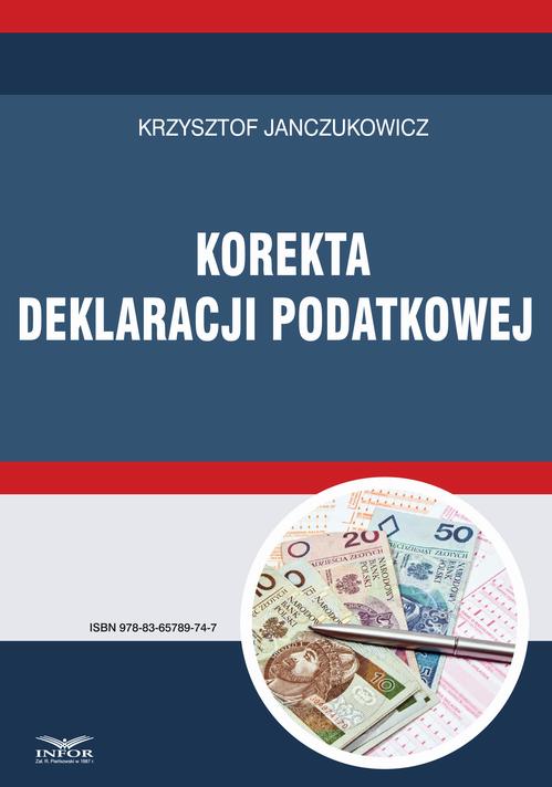 Korekta deklaracji podatkowej — okładka e-booka