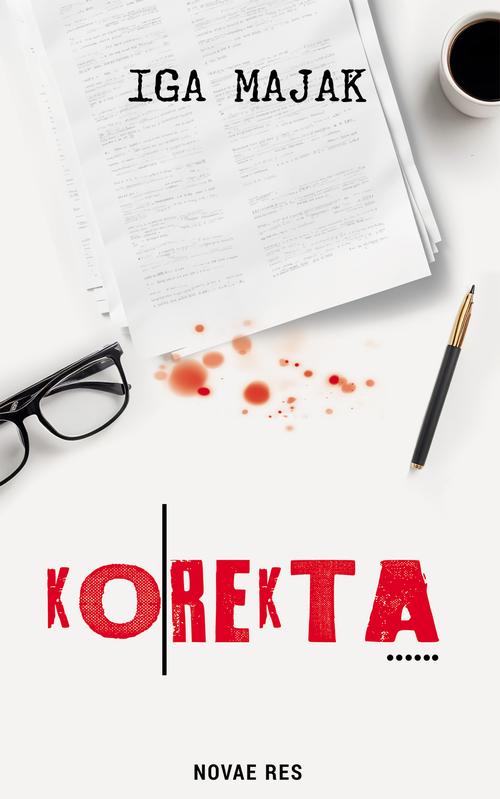 Korekta — okładka e-booka