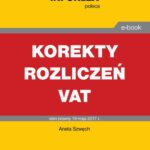 Korekty rozliczeń VAT — okładka e-booka