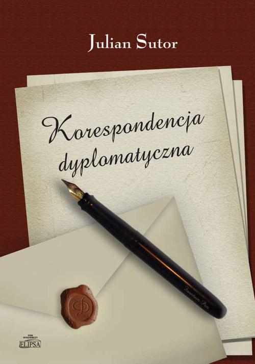 Korespondencja dyplomatyczna — okładka e-booka