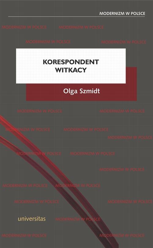 Korespondent Witkacy — okładka e-booka