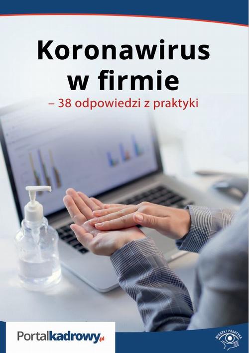 Koronawirus w firmie – 38 odpowiedzi na pytania pracodawców — okładka e-booka