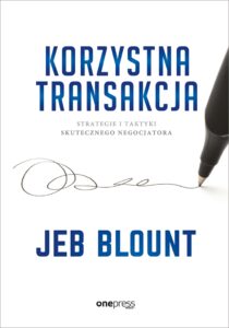 Korzystna transakcja. Strategie i taktyki skutecznego negocjatora — okładka e-booka