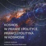 Kosmos w prawie i polityce, prawo i polityka w kosmosie — okładka e-booka