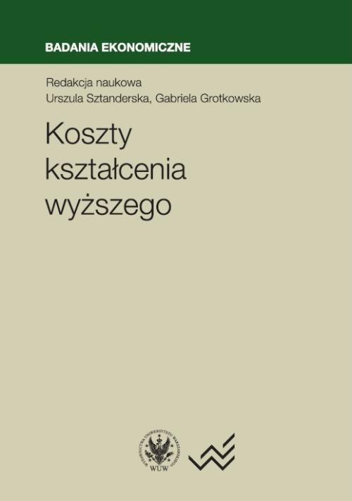 Tytuł: Koszty kształcenia wyższego
Autor: 
Wydawnictwo: Wydawnictwa Uniwersytetu Warszawskiego
Formaty: MOBI, EPUB, PDF