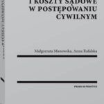 Koszty procesu i koszty sądowe w postępowaniu cywilnym — okładka e-booka