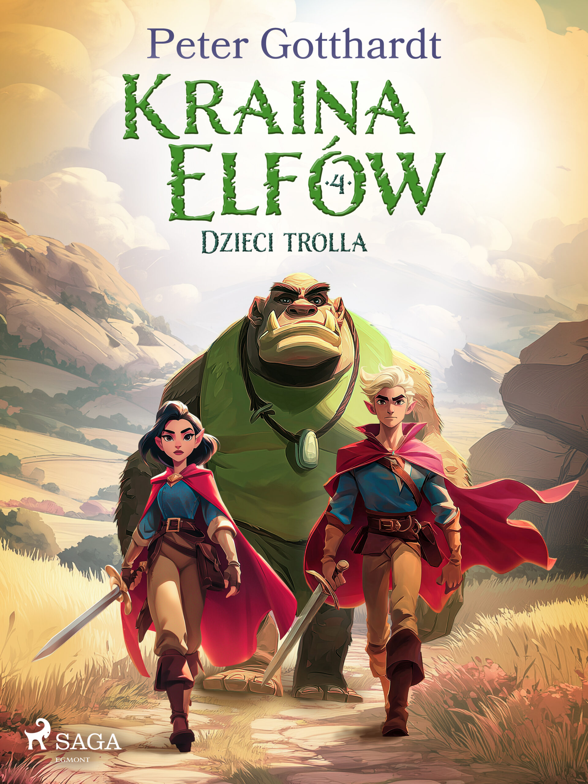 Kraina Elfów 4 – Dzieci trolla (#4) — okładka e-booka