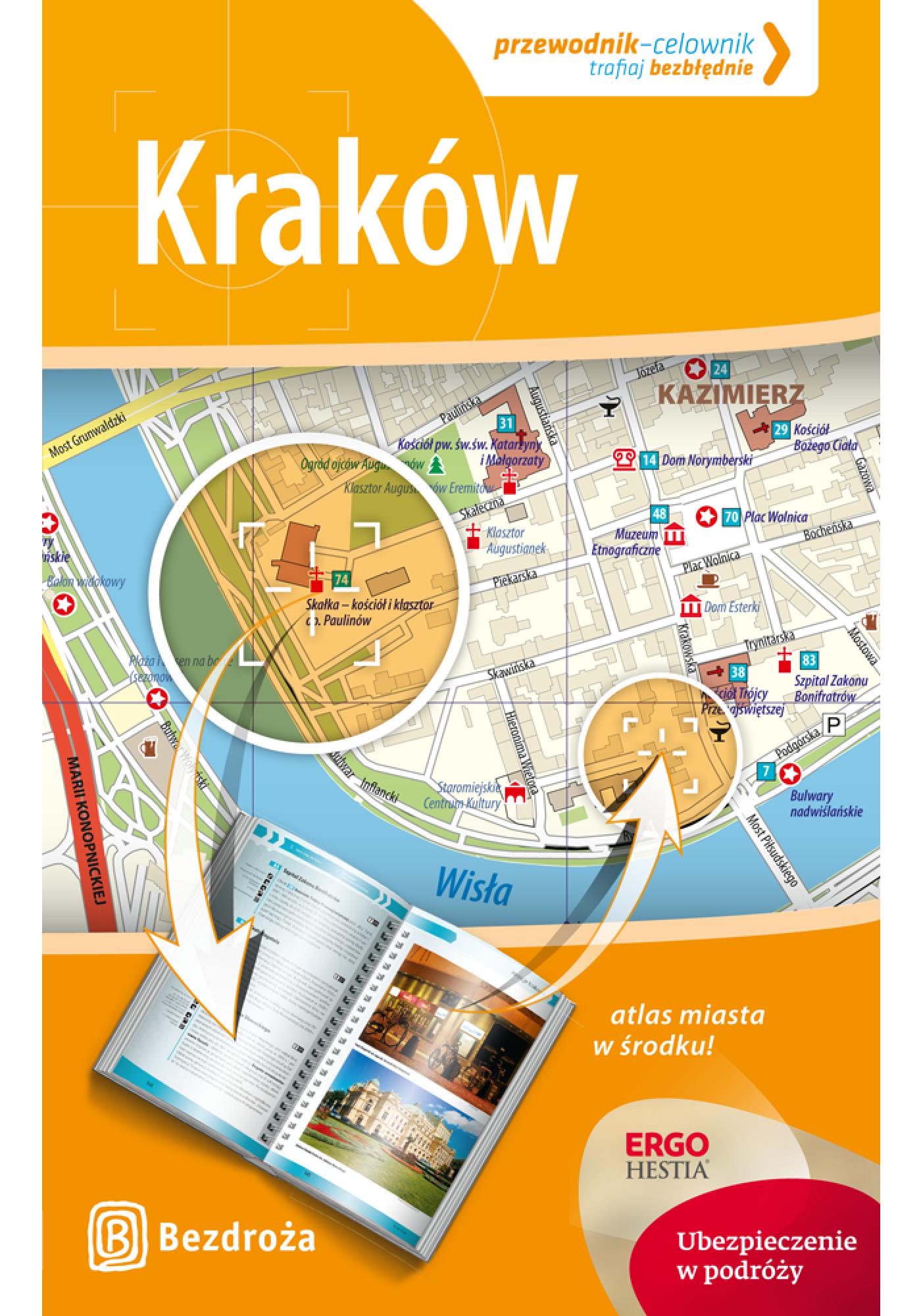 Kraków. Przewodnik-celownik. Wydanie 1 — okładka e-booka