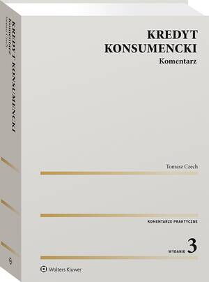 Kredyt konsumencki. Komentarz — okładka e-booka