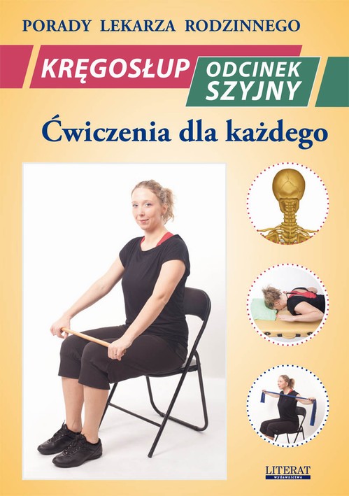 Kręgosłup. Odcinek szyjny. Ćwiczenia dla każdego — okładka e-booka