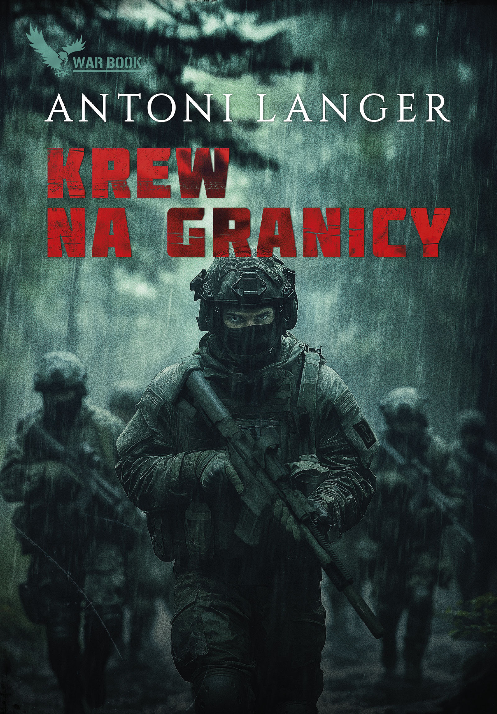 Krew na granicy — okładka e-booka