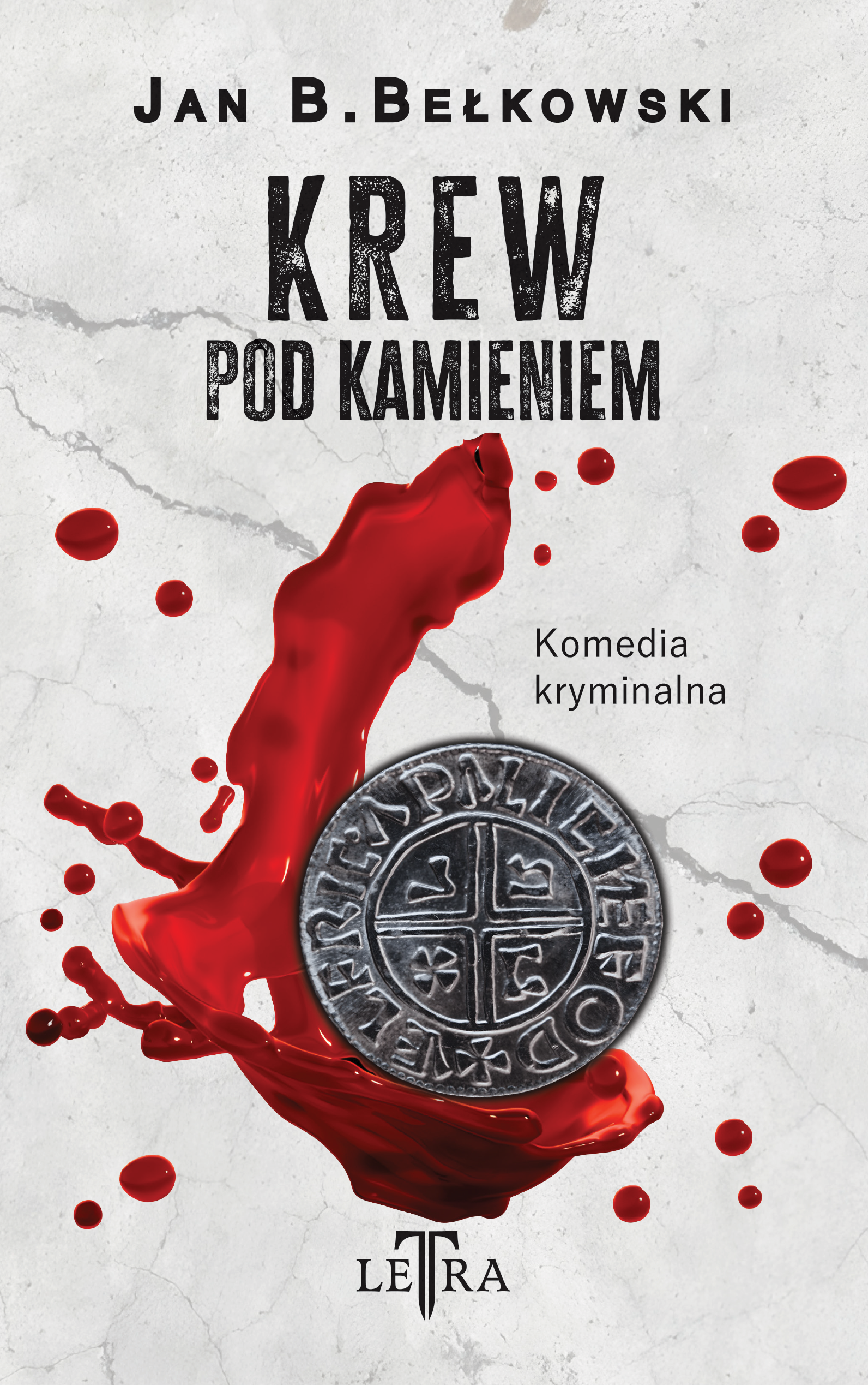 Krew pod kamieniem — okładka e-booka