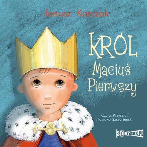 Król Maciuś Pierwszy — okładka audiobooka