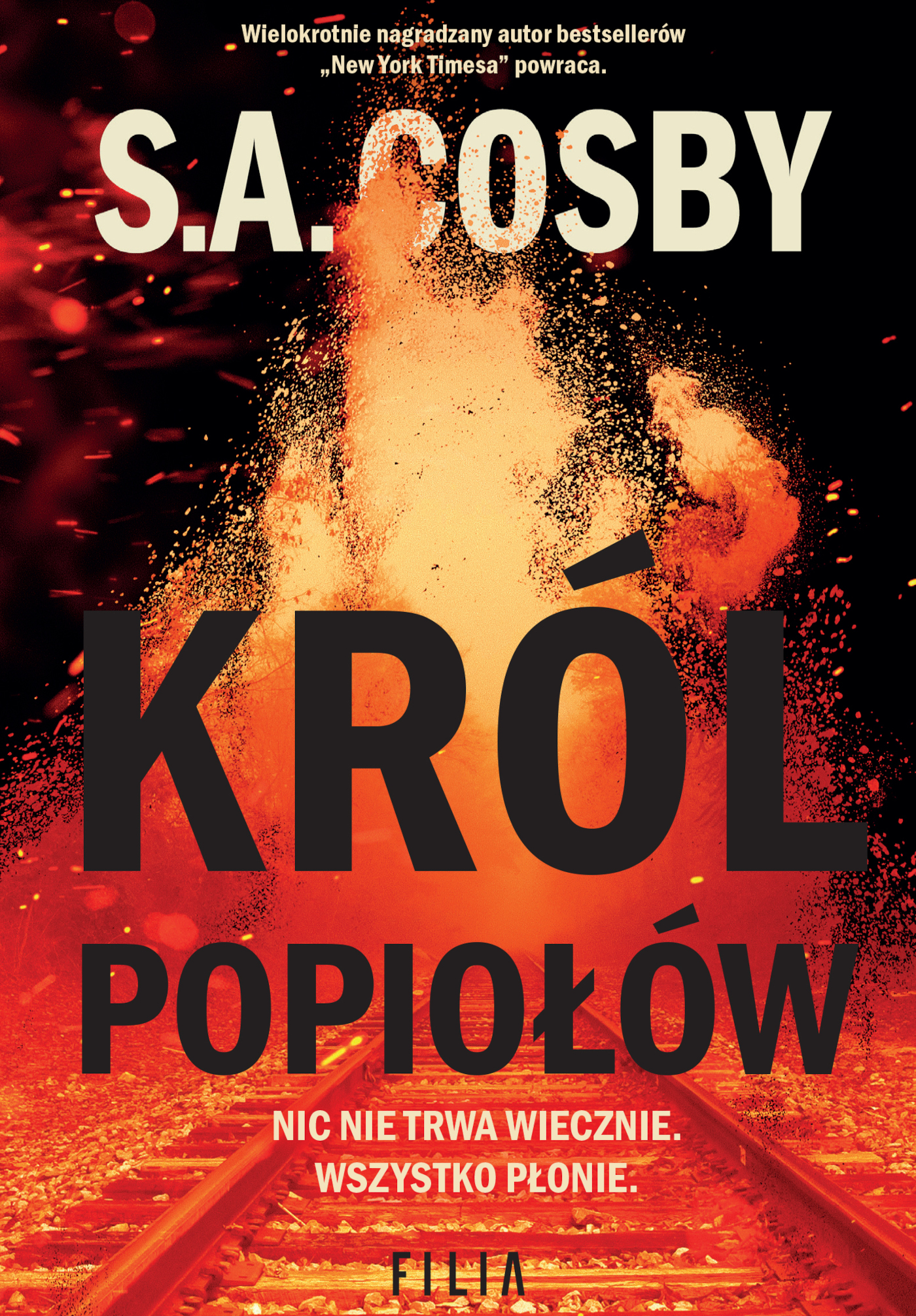 Tytuł: Król popiołów
Autor: S.A. Cosby
Wydawnictwo: FILIA
Formaty: EPUB, MOBI
