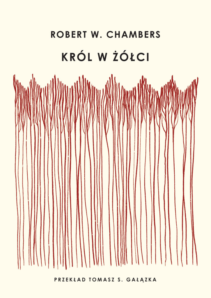 Król w żółci — okładka
