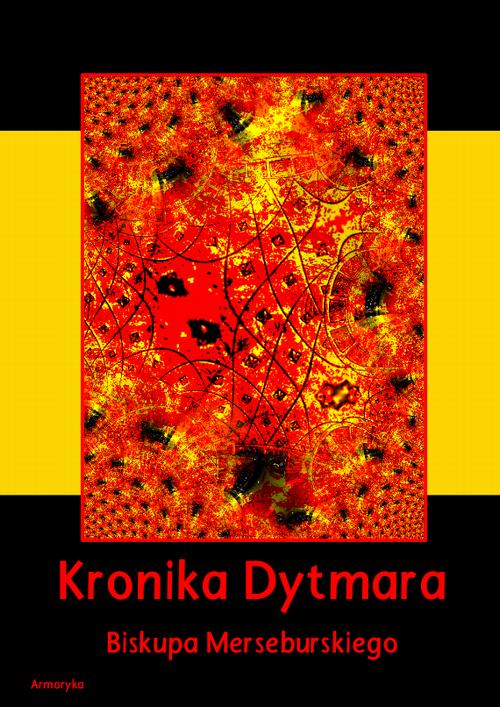 Kronika Dytmara biskupa merseburskiego — okładka