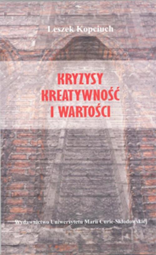 Kryzysy kreatywność i wartości — okładka e-booka